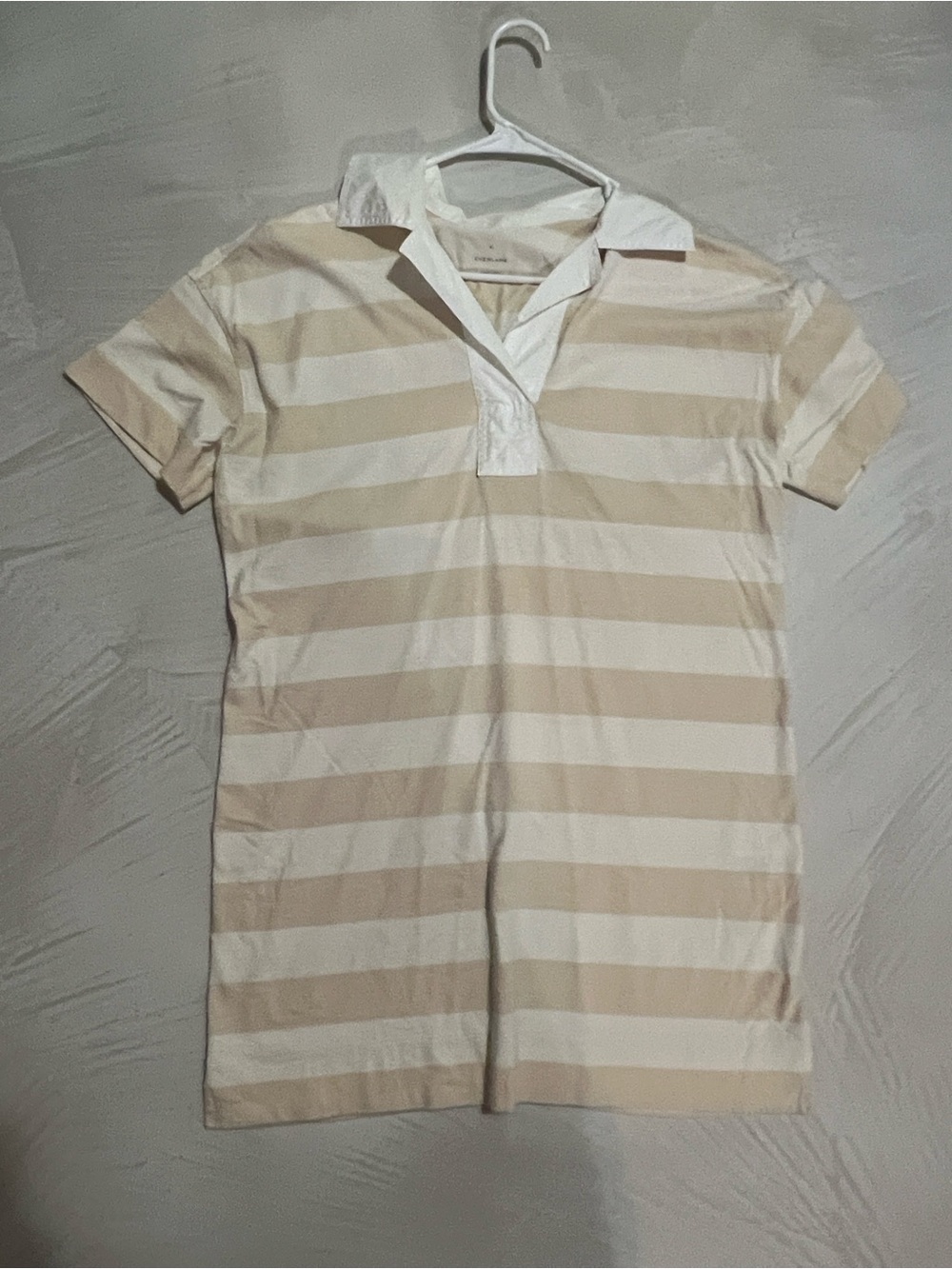 Everlane Organic Cotton Polo T-shirt Dress Size Small